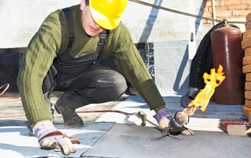 North Ballachulish flat roof construction